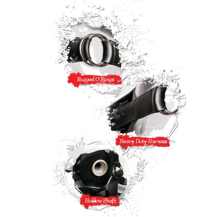 FETYSZ FANTASY EXTREME - PUSTY STRAP-ON CZARNY