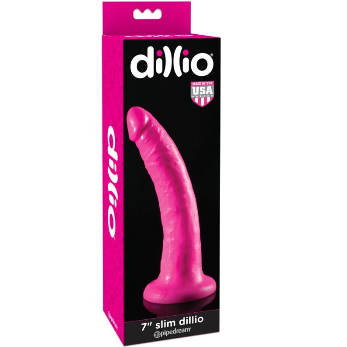 DILLIO - DILDO 17,8 CM - RÓŻOWY