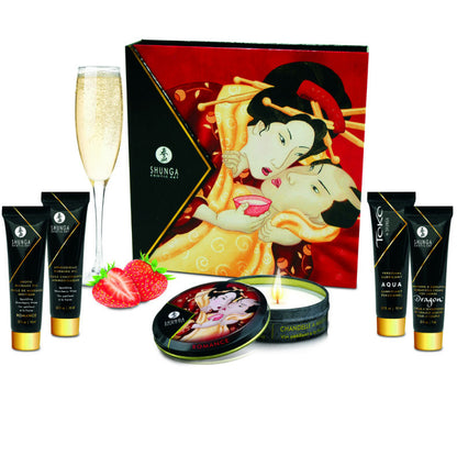 SHUNGA - ZESTAW SECRET GEISHA TRUSKAWKI I CAVA