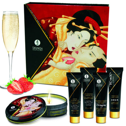 SHUNGA - ZESTAW SECRET GEISHA TRUSKAWKI I CAVA