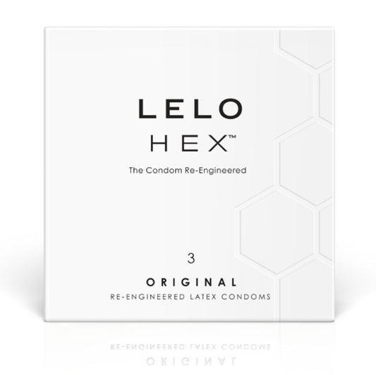 LELO - HEX PREZERWATYWY BOX 3 SZTUKI