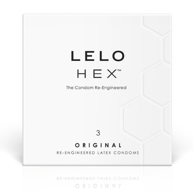 LELO - HEX PREZERWATYWY BOX 3 SZTUKI