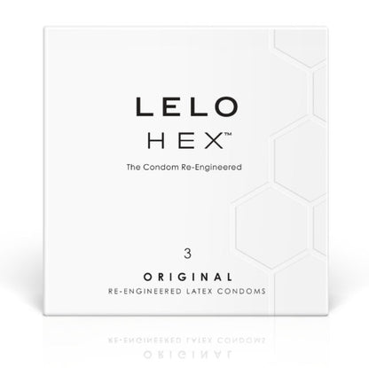 LELO - HEX PREZERWATYWY BOX 3 SZTUKI