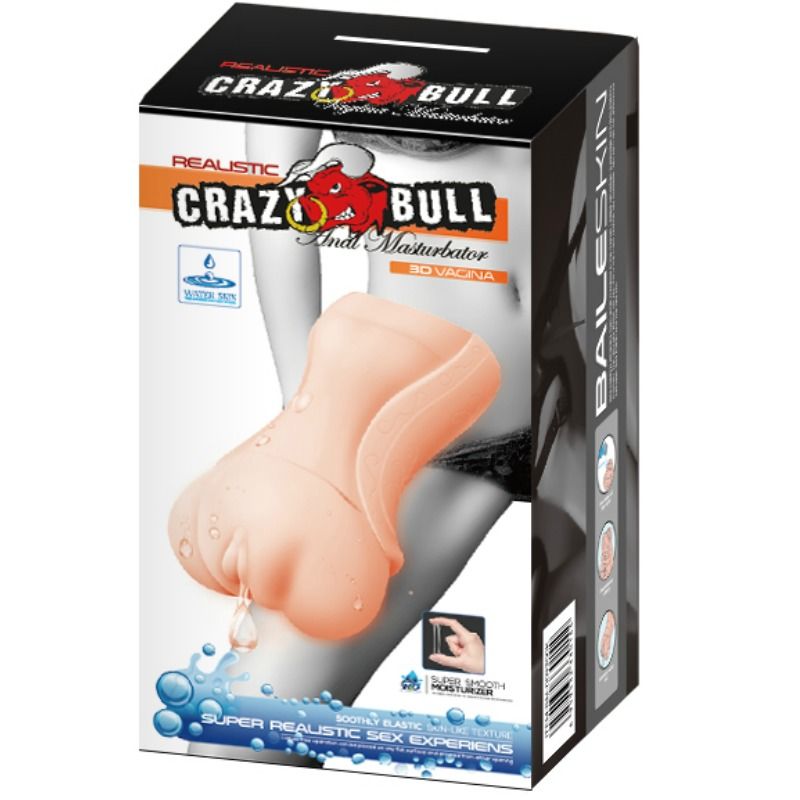 CRAZY BULL - WODNA SKÓRA WAGINA MASTURBADOR