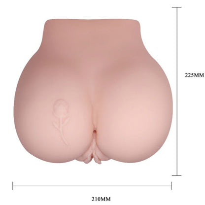 SZALONY BYK - POCHWA I ODBYT Z REALISTYCZNYM TATUAŻEM Z WIBRACJĄ