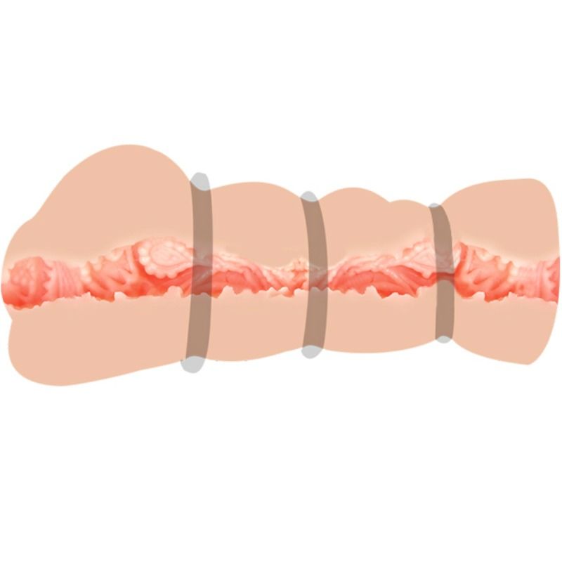 CRAZY BULL - MASTURBATOR POCHWY Z PIERŚCIENIAMI