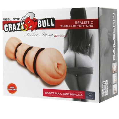CRAZY BULL - MASTURBATOR POCHWY Z PIERŚCIENIAMI