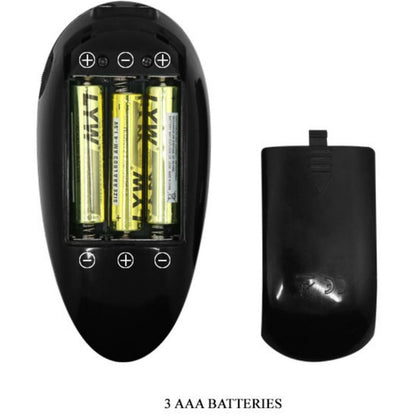 PRETTY LOVE - VITO STRAP ON Z DILDO W FORMIE PUSTEJ I WIBRACJĄ 17,3 CM