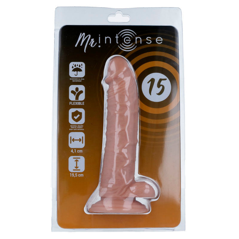 MR INTENSE - 15 REALISTYCZNYCH KUTASÓW 19,5 CM -O- 4,1 CM