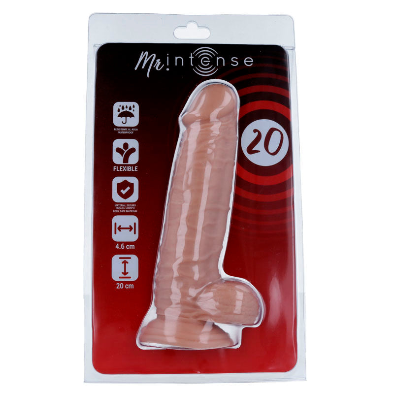 MR INTENSE - 20 REALISTYCZNYCH KUTASÓW 20 CM -O- 4,6 CM