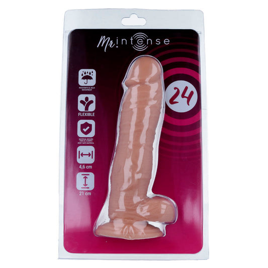 MR INTENSE - 24 REALISTYCZNY KUTAS 21 CM -O- 4,6 CM