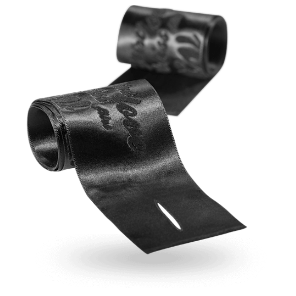 BIJOUX - LES PETITS BONBONS Zmysłowe jedwabiste kajdanki