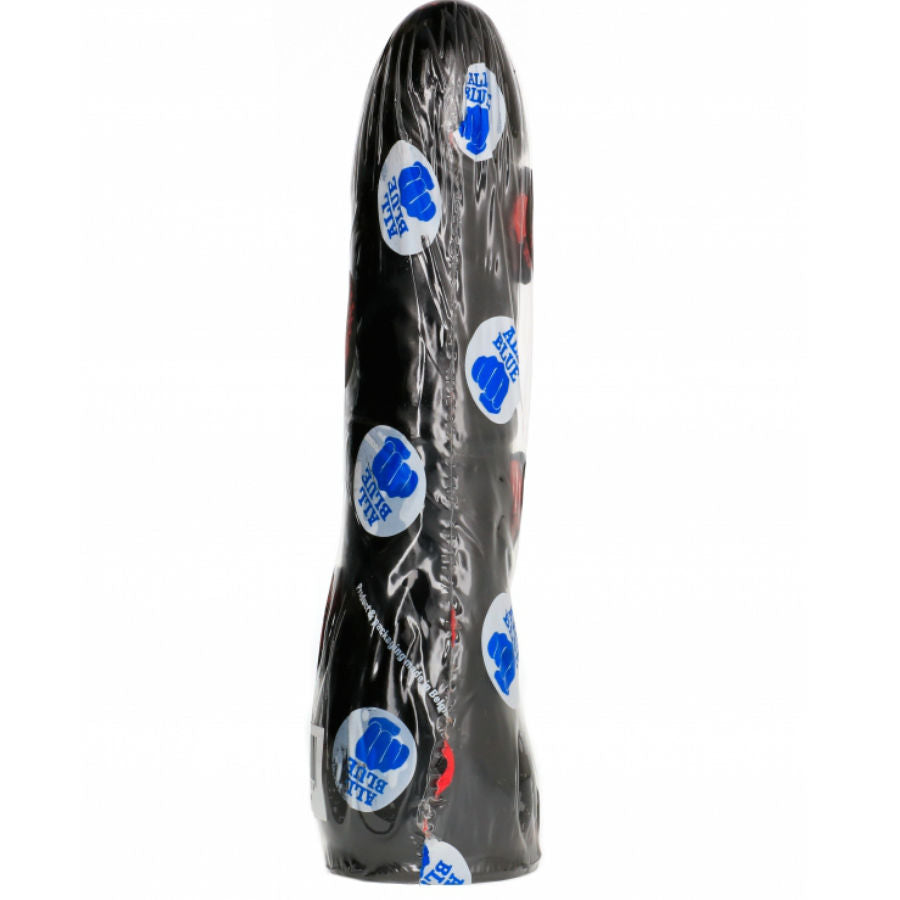 CAŁY CZARNY - DILDO CZARNY REALISTYCZNY 20 CM