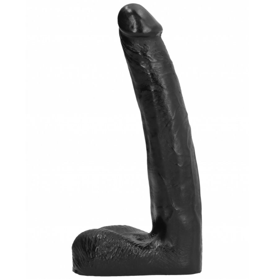 CAŁY CZARNY - DILDO REALISTYCZNE 21 CM