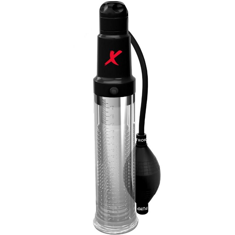 PDX ELITE - SUCK N PUMP STROKER WIBRACYJNY MASTURBATOR STYMULUJĄCA POMPKA FALOWA