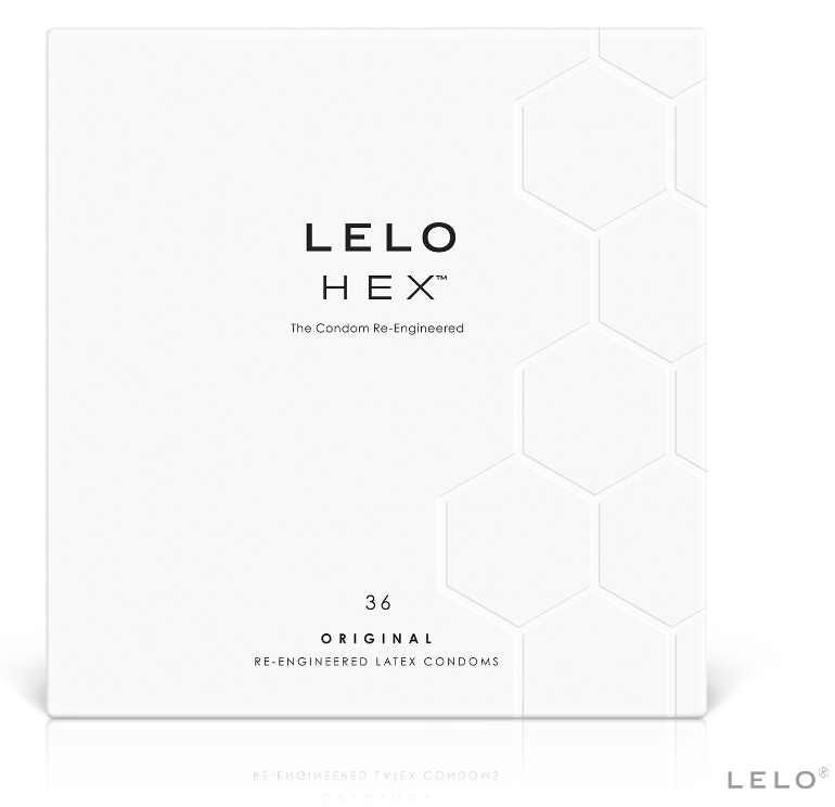 LELO - HEX PREZERWATYWY BOX 36 SZTUK