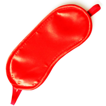 SECRETPLAY - CZERWONA OPASKA NA OCZY Z WYŚCIÓŁKĄ