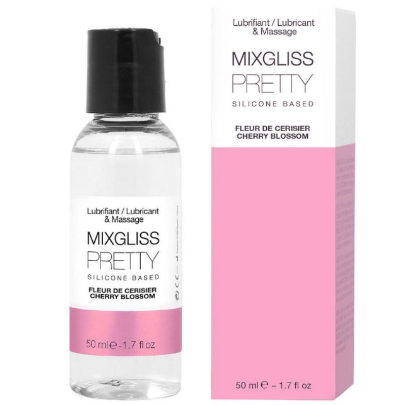 MIXGLISS - PRETTY SILICONE LUBRYCANT KWIAT WIŚNI 50 ML