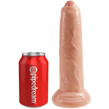 KING COCK - REALISTYCZNY DILDO NIEOBCIĘTE MIĘSEM 23 CM