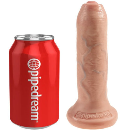 KING COCK - REALISTYCZNY DILDO NIEOBCIĘTE MIĘSEM 15 CM