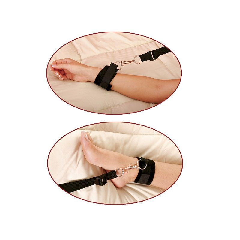 SERIA FANTASTYCZNA FETYSZ - ZESTAW DO OBEJMOWANIA ŁÓŻKA