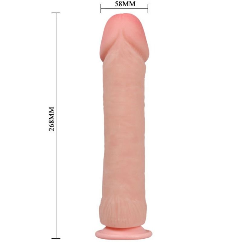 BAILE - DUŻY PENIS NATURALNY REALISTYCZNY DILDO 26 CM