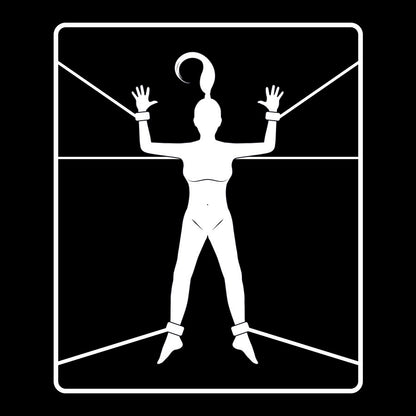 FETYSZ UMIESZNY - ZESTAW KAJDANEK I KRAWATÓW Z PODSZEWKĄ NOPRENOWĄ