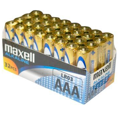 MAXELL - BATERIE AAA LR03 OPAKOWANIE*32 UDS