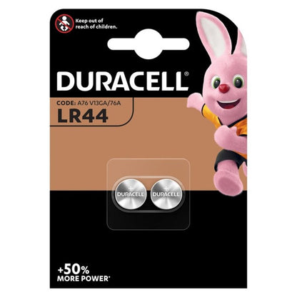 DURACELL - BATERIA LR44 1,5V 2 SZTUKI