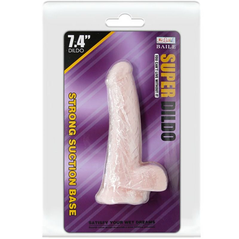 BAILE - SUPER REALISTYCZNY NATURALNY DILDO 18,8 CM