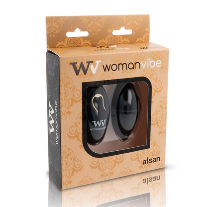 WOMANVIBE - PILOT ALSAN EGG CZARNY SILIKONOWY CZARNY