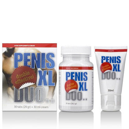 COBECO - PENIS XL DUO PAKIET KAPSUŁEK I KREM