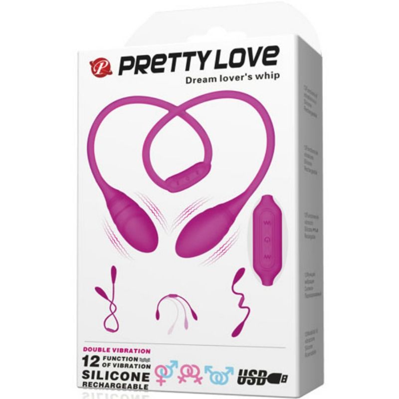 PRETTY LOVE - UNISEX STYMULATOR DREAM LOVERS WHIP