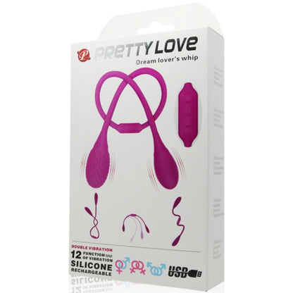PRETTY LOVE - UNISEX STYMULATOR DREAM LOVERS WHIP 2