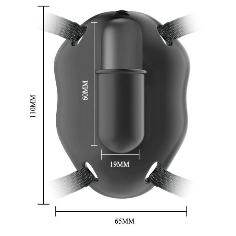 PRETTY LOVE - STRAP ON Z WIBRACYJNĄ POCISKĄ CARTER