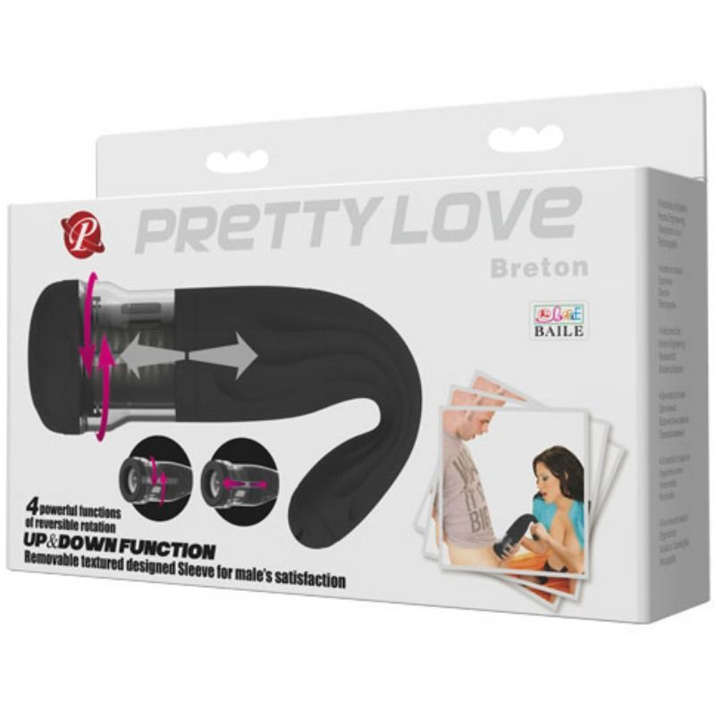 PRETTY LOVE - MĘSKI WIELOFUNKCYJNY MASTURBATOR BRETOŃSKI