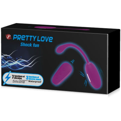 PRETTY LOVE - SZOKUJĄCA ZABAWA WIBRACYJNE JAJKO I ELEKTROSKOP