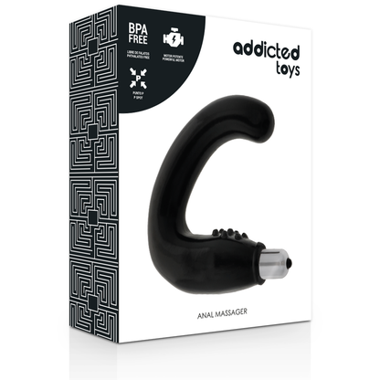 ADDICTED TOYS - MASAŻER ANALNY CZARNY
