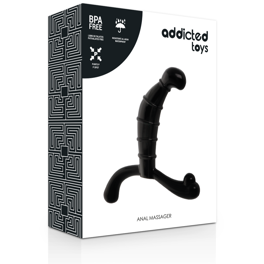 ADDICTED TOYS - PROSTATA ANALNA PRZYJEMNOŚĆ CZARNY