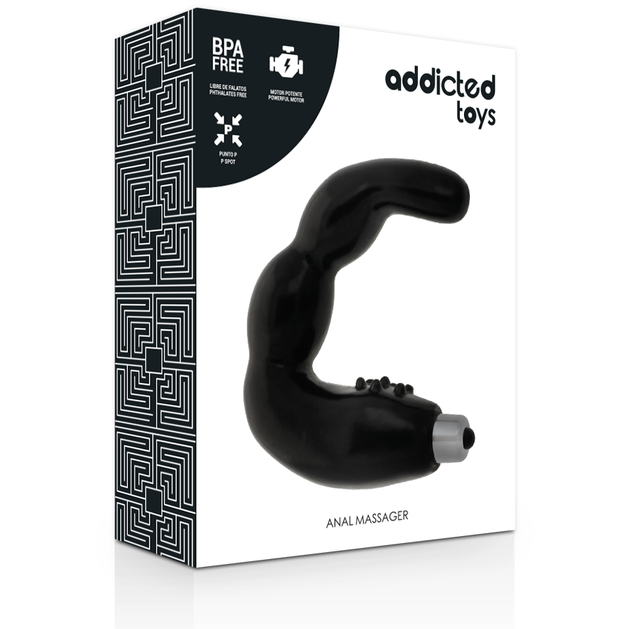 ADDICTED TOYS - WIBRACYJNY MASAŻER PROSTATY I ANALU