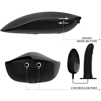 PRETTY LOVE - MARVIN STRAP ON Z WIBRACJĄ I DUŻYM DILDO