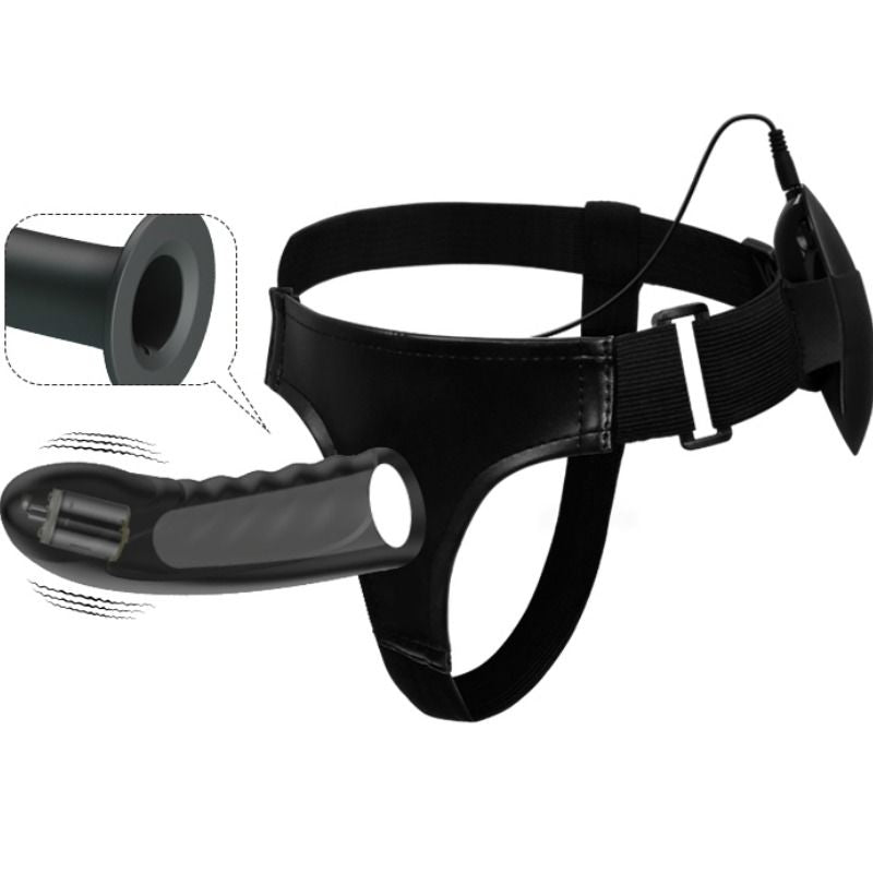 PRETTY LOVE - MARVIN STRAP ON Z WIBRACJĄ I DUŻYM DILDO