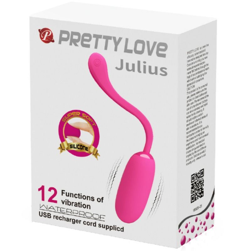 PRETTY LOVE - SMART JULIUS WIBRACYJNE JAJKO