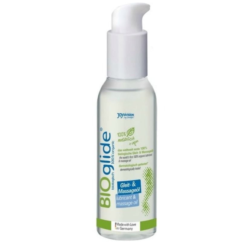 BIOGLIDE - ORGANICZNY OLEJEK DO SMAROWANIA I MASAŻU 125 ML