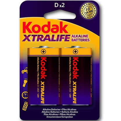 KODAK - BATERIE ALKALICZNE XTRALIFE LR20 D LR20 1,5 V