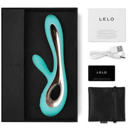 LELO - SORAYA 2 RABBIT AQUA GREEN WIBRATOR
