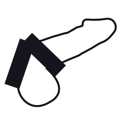 CIEMNOŚĆ - PODWÓJNY ELASTYCZNY PIERŚCIEŃ NA PENISA