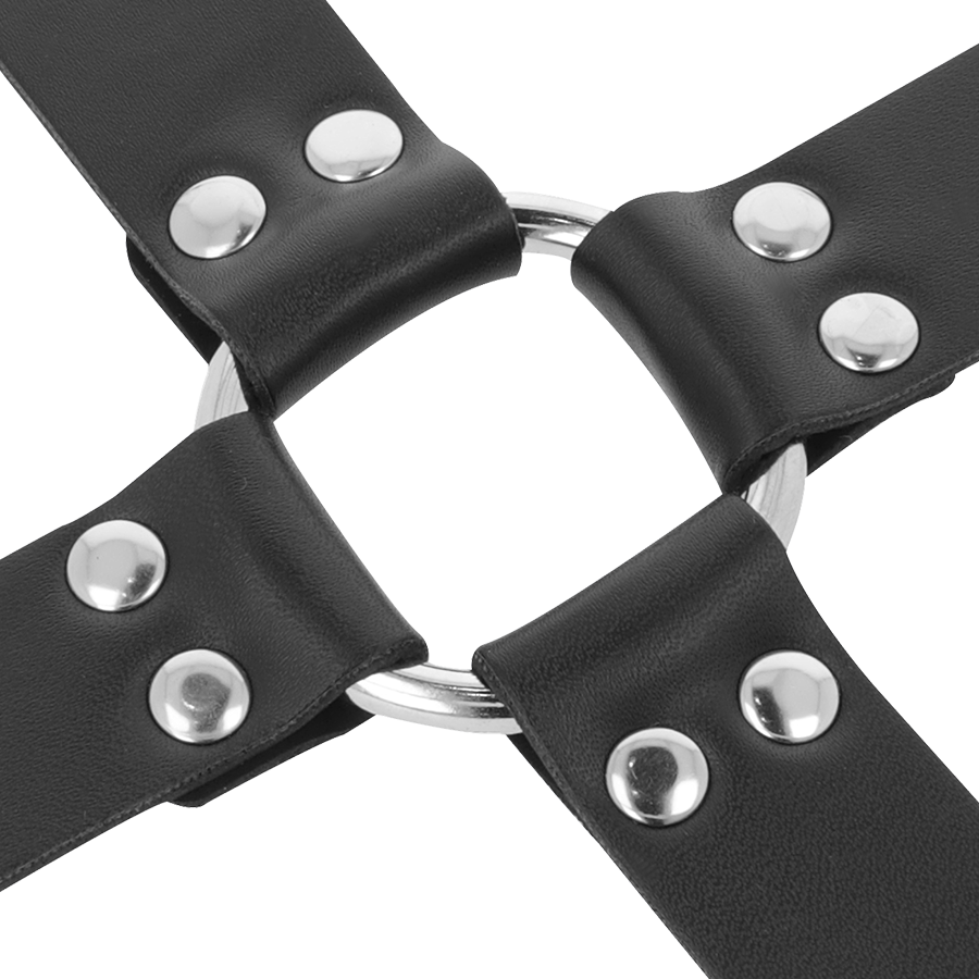 CIEMNOŚĆ - SKÓRZANE KAJDANKI NA NOGI I RĘCE CZARNE