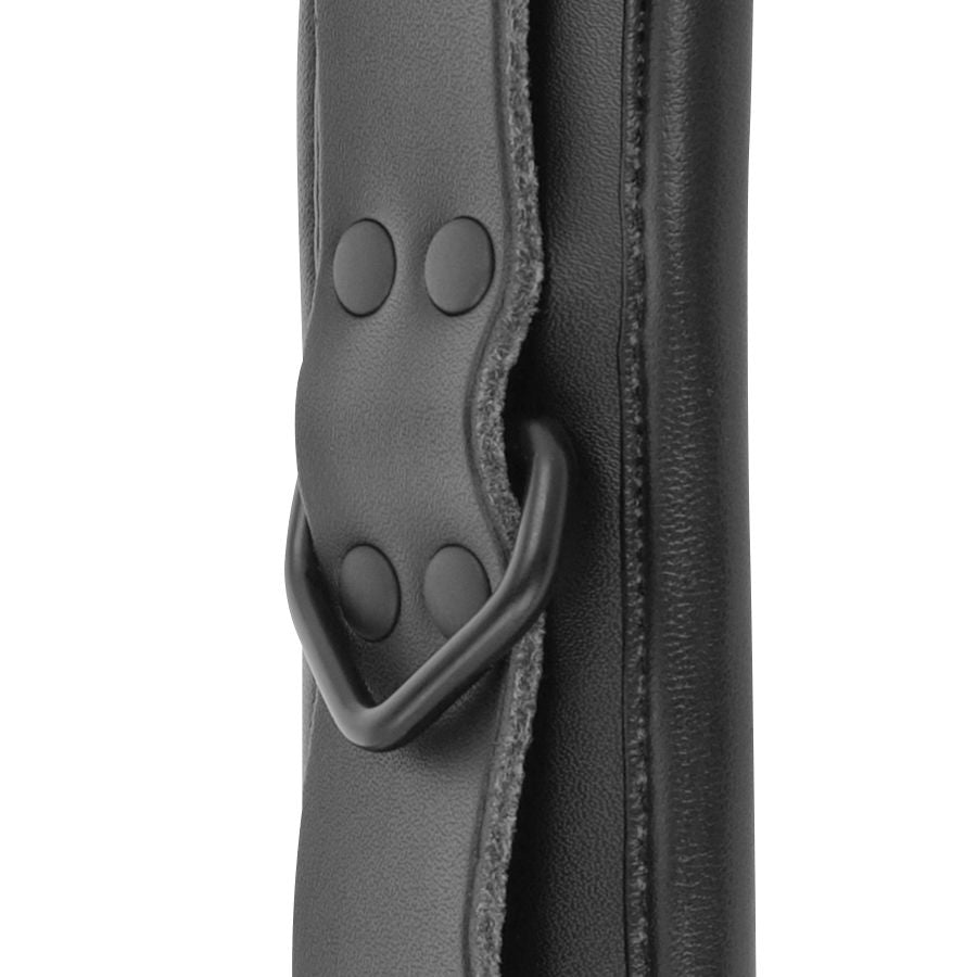 CIEMNOŚĆ - CZARNE SKÓRZANE KAJDANKI I KOŁNIERZ