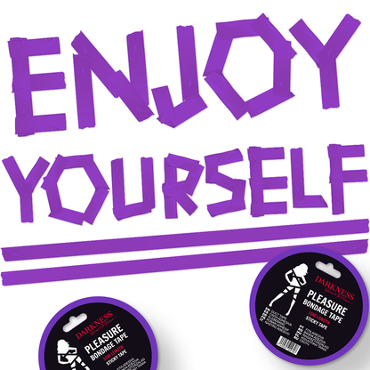 CIEMNOŚĆ - LILIOWA TAŚMA KLEJĄCA 15M